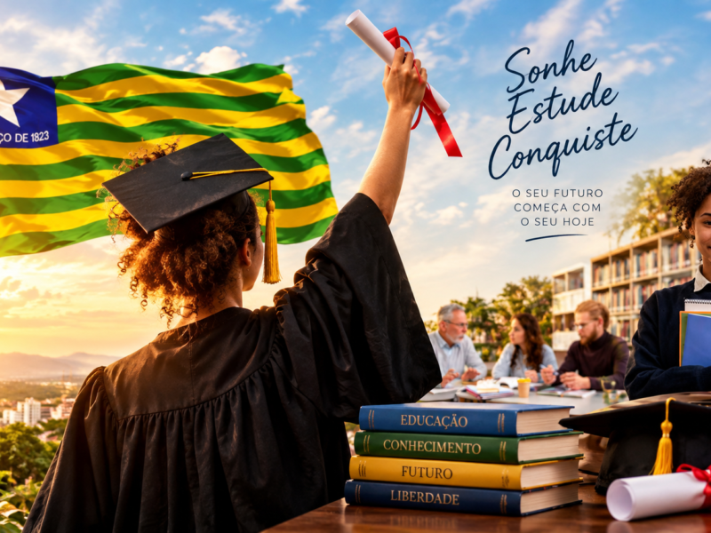 A REVOLUÇÃO SILENCIOSA DO DIPLOMA NO PIAUÍ E O ABISMO EDUCACIONAL QUE AINDA ASSOMBRA O MERCADO BRASILEIRO
